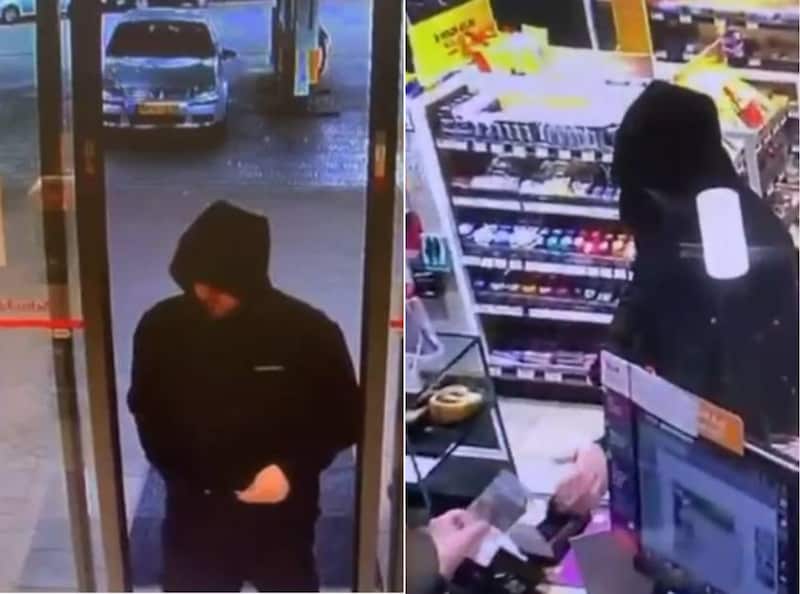 Op de ochtend voor de drievoudige liquidatie in Oosterhout zien medewerkers van een benzinepomp een verdachte man. Mogelijk gaat het hier om de vermeende chauffeur Tobias J.