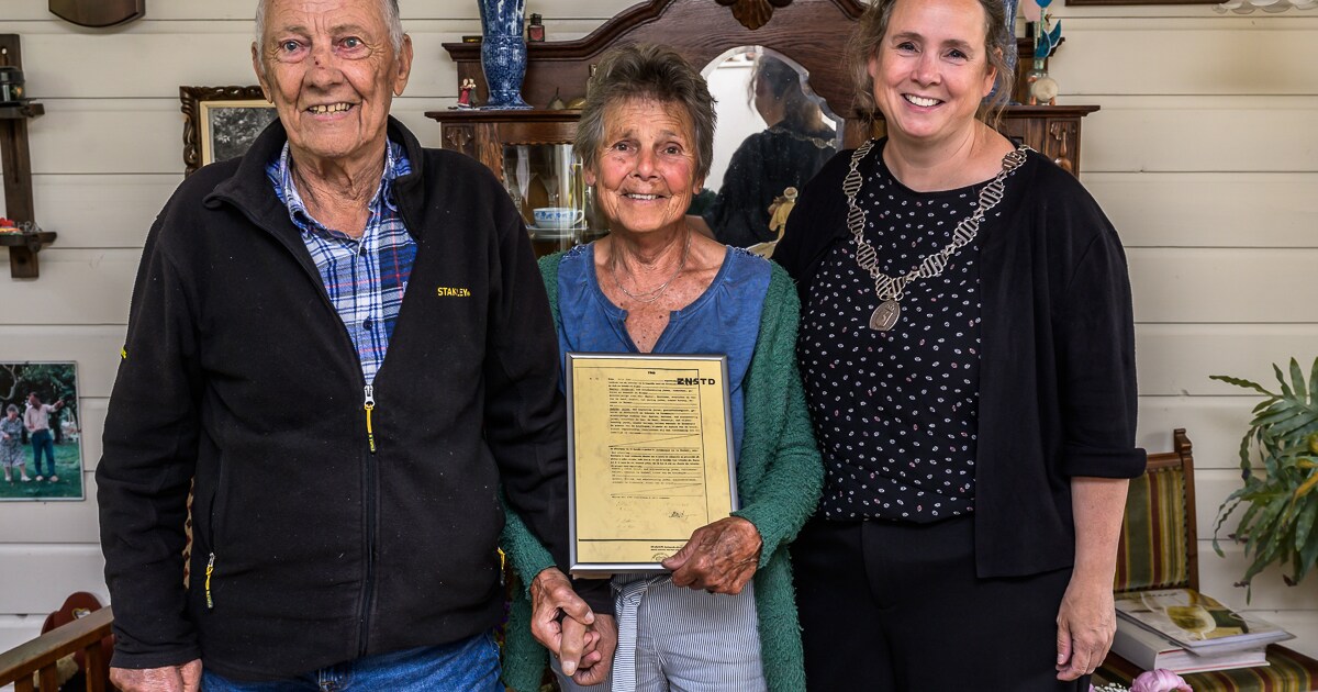 Echtpaar Mantel-Andrea viert 60-jarig huwelijksjubileum in Wormer