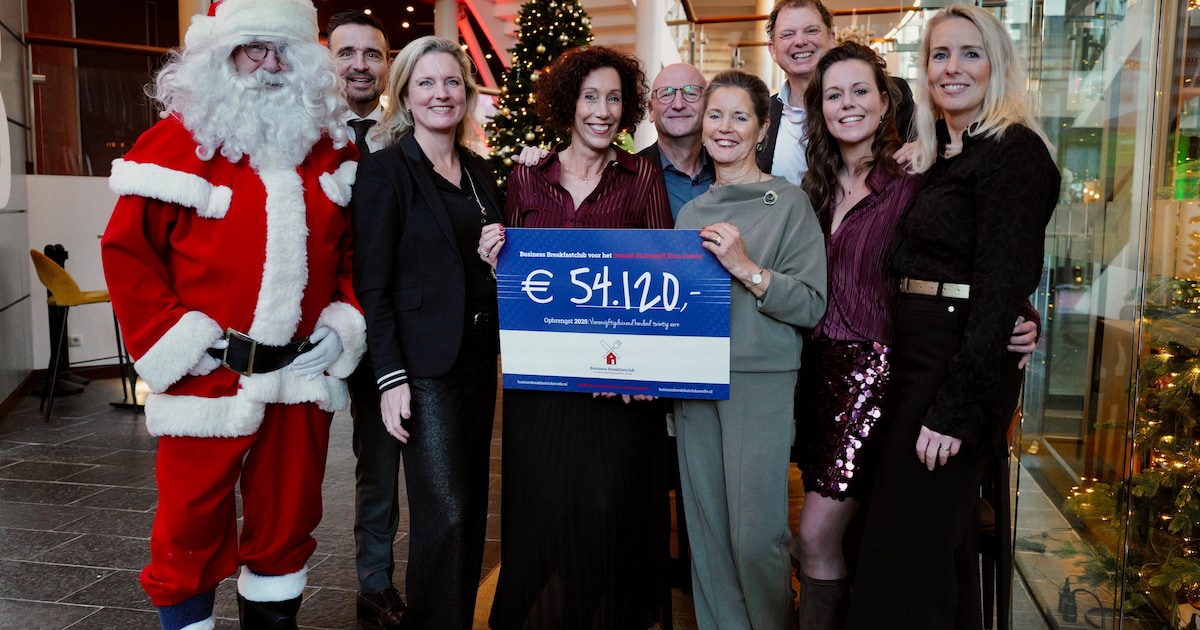 Business Breakfastclub maakt jaaropbrengst voor Ronald McDonald Huis Zwolle bekend