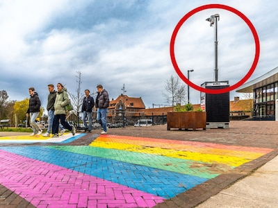 ‘Triest’ dat maatregel in Deventer nodig is: bewakingscamera bij regenboogpad