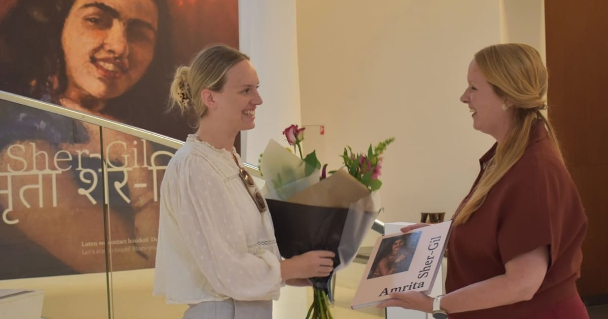 Drents Museum in Assen ontvangt 60.000ste bezoeker bij tentoonstelling Amrita Sher-Gil