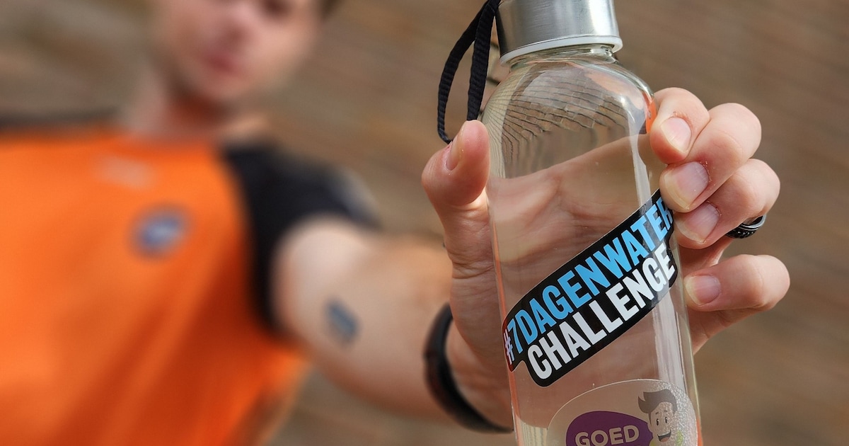 7 dagen geen koffie, frisdrank of limonade: Bunschoten daagt inwoners uit voor water-challenge