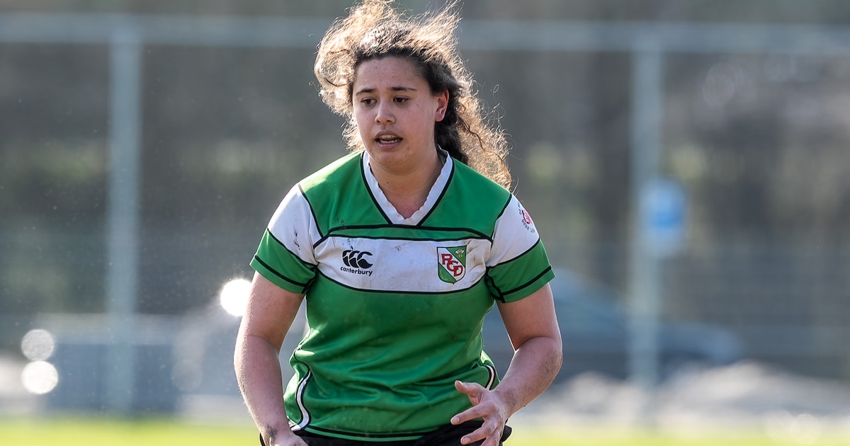 Australische Emily blijft Delftse rugbysters trouw ondanks gestrande relatie: ‘Teamgenoten hielpen m