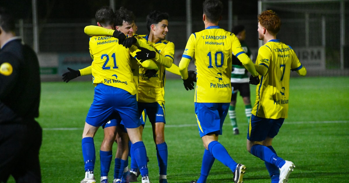 Milan Jansen van Galen doet zijn oude club pijn in stadsderby: ‘Nu eerst genieten van een biertje, m