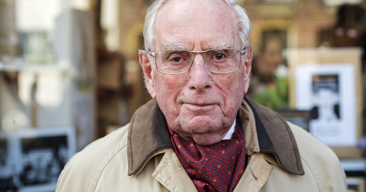 Voormalig minister en partijvoorzitter Frits Korthals Altes (VVD) op 93 ...