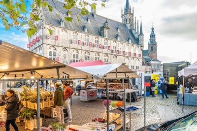 Warenmarkt in Gouda vervalt donderdag door kermis