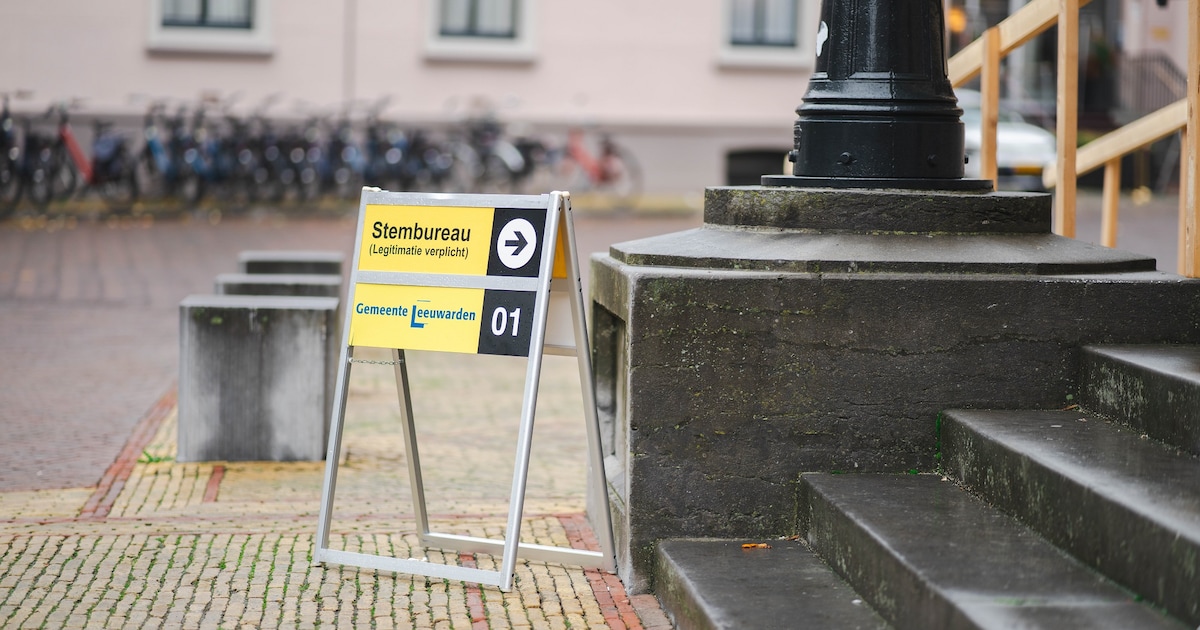 Burgemeester Sybrand Buma deelt uitslag gemeenteraadsverkiezingen op woensdag