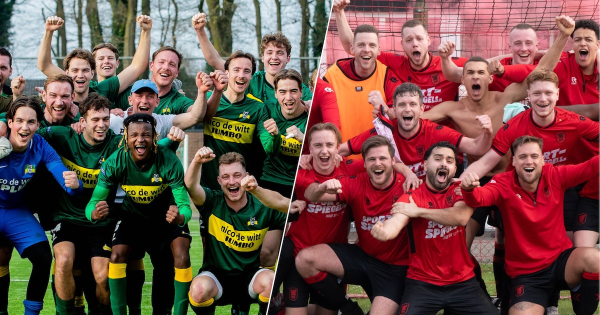 Dit zijn alle periodekampioenen in het amateurvoetbal tot nu toe