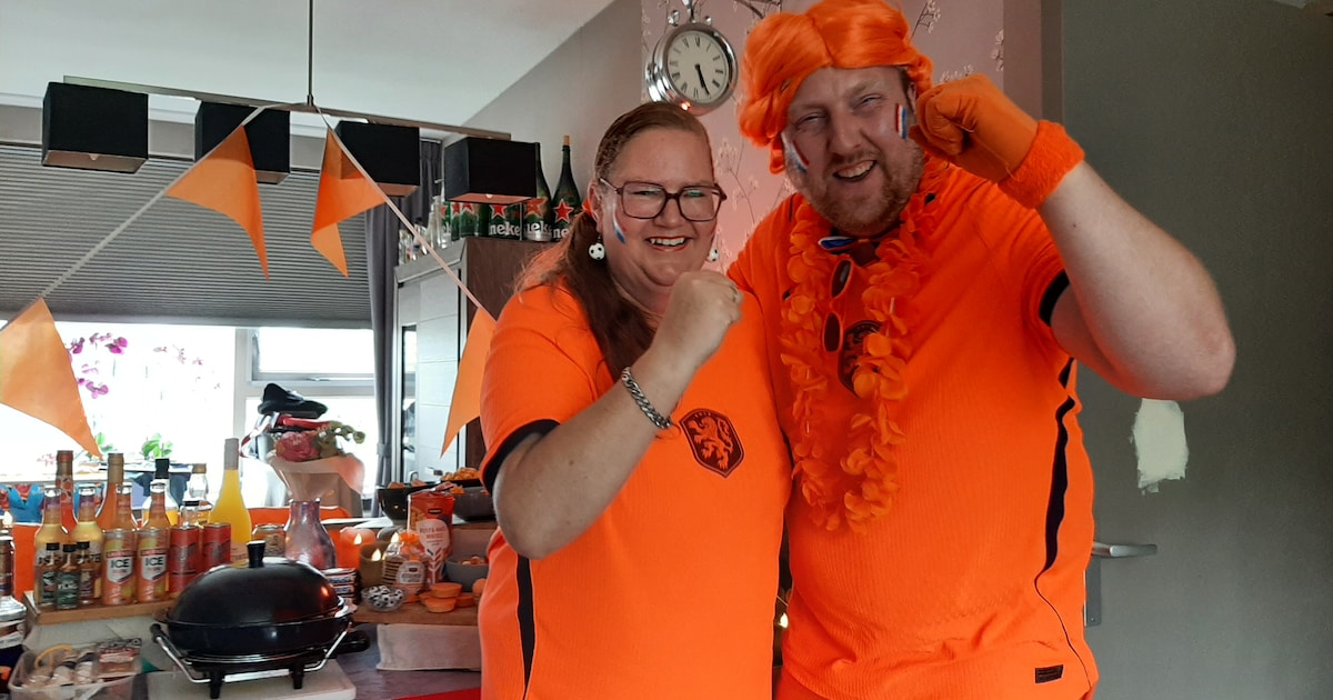 Alles is oranje bij Remi en Giona uit Deventer: ‘Geluksonderbroek werkt echt’