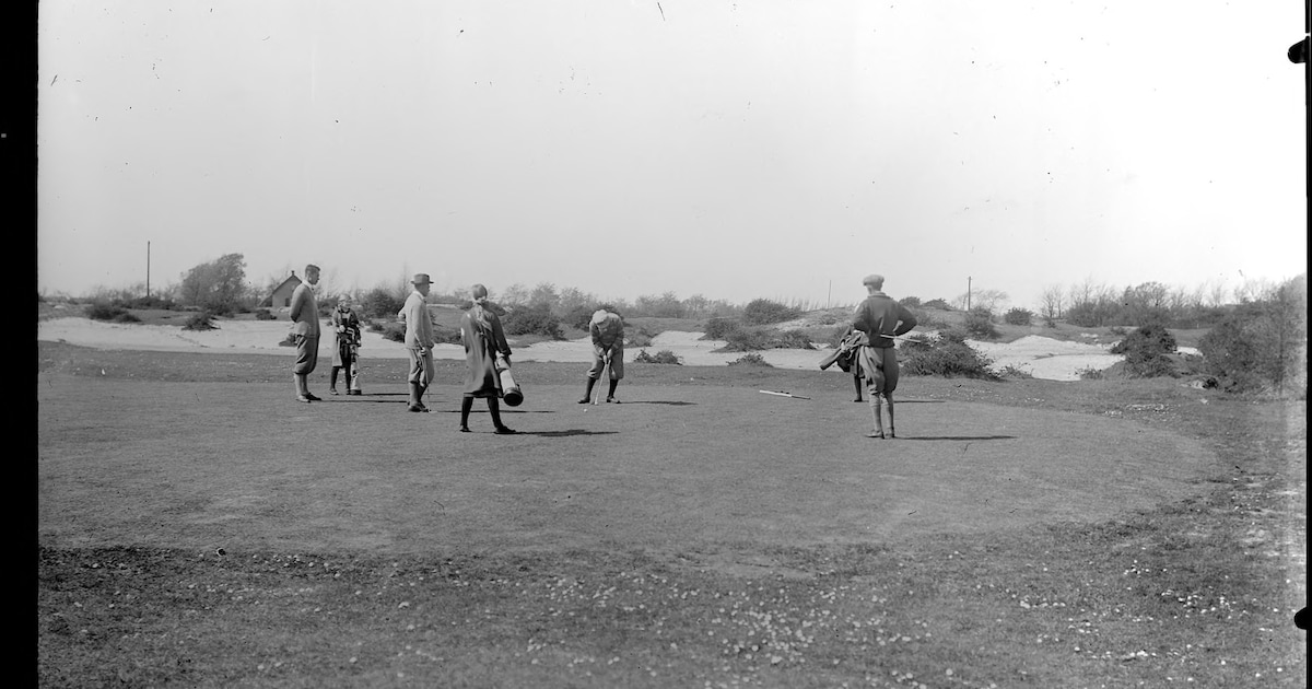De golfbaan in de duinen tussen Oostvoorne en Rockanje opent