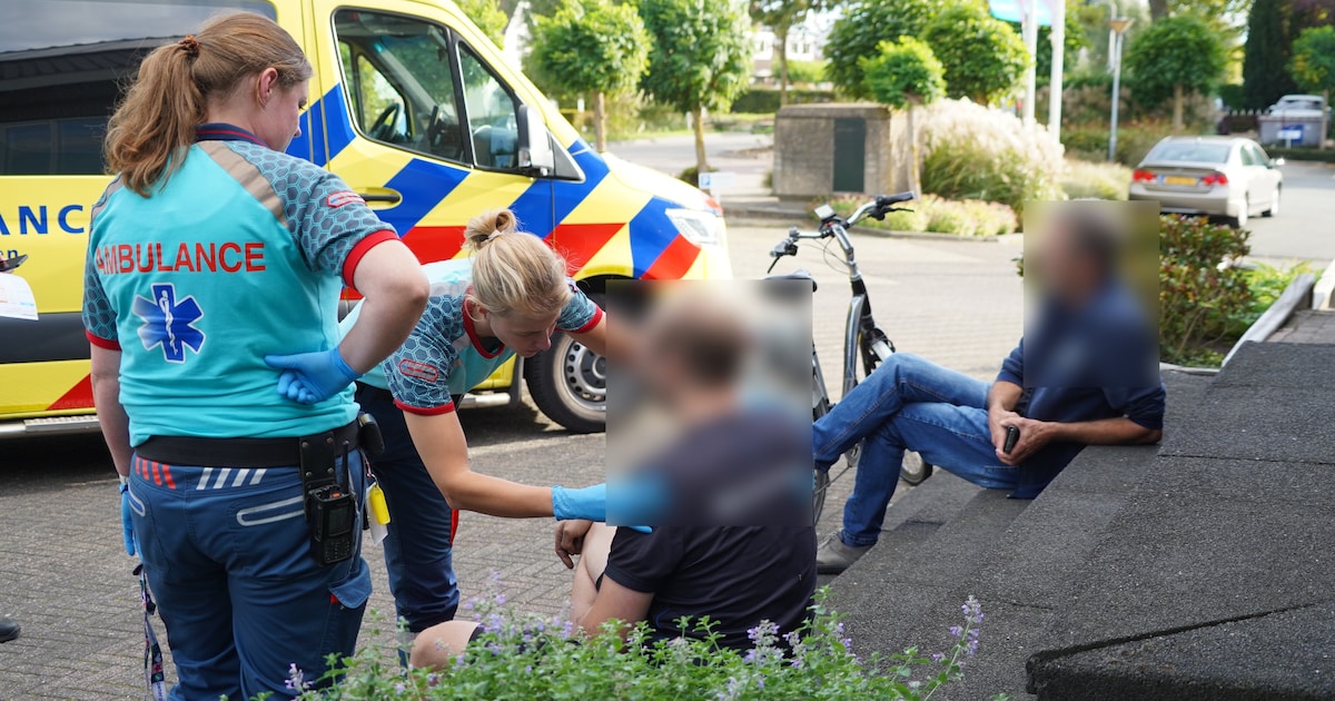 Twee fietsers botsen in Bleiswijk, man heeft pijn aan sleutelbeen