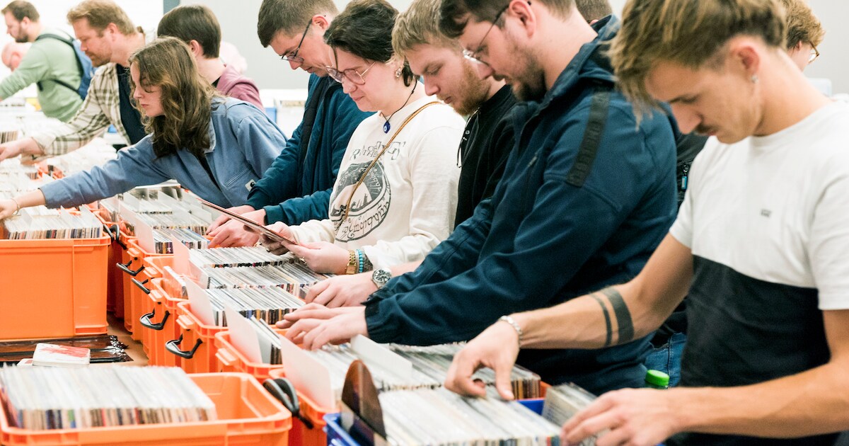 Platen en cd's scoren bij jubileumeditie van beurs in Harmelen