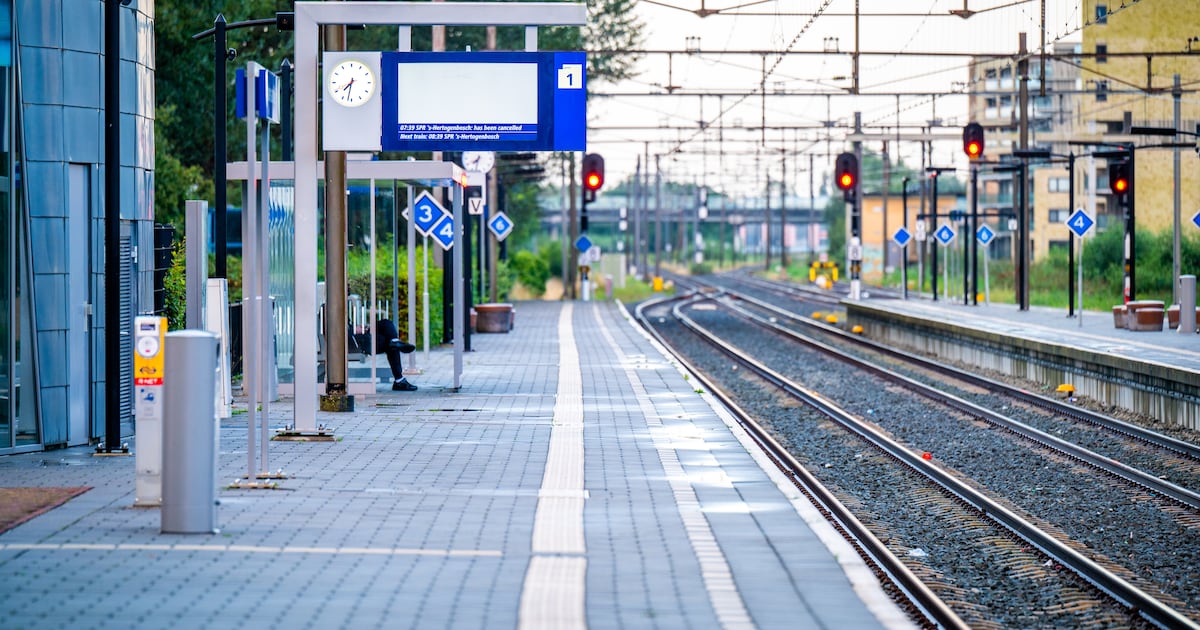 Stroomstoring op het spoor voorbij: weer treinen van en naar Alphen