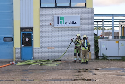 Brand op Inductorstraat in Veenendaal