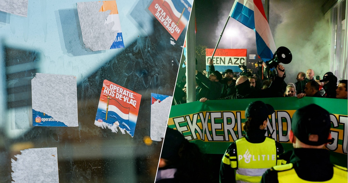 Van rustig protest naar onrustige nacht: zo beleefde Bleskensgraaf de azc-rellen