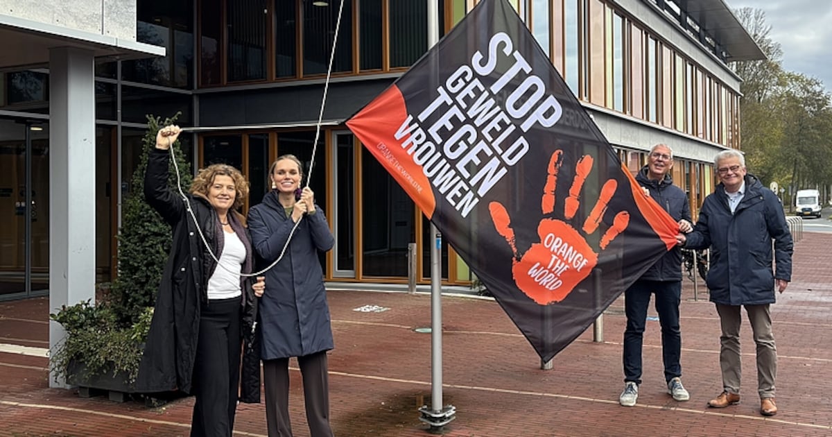Gemeente Leiderdorp hijst vlag voor Orange the World