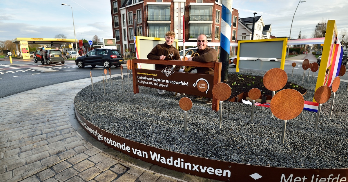 Job (15) fleurt rotonde op met zelfgemaakte stroopwafels: ‘Wie krijgt die kans op zo’n jonge leeftij