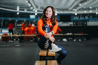 Na roerige Spelen gaat Zoë Deltrap weer schaatsen: ‘Voel dat het een ander seizoen gaat worden’