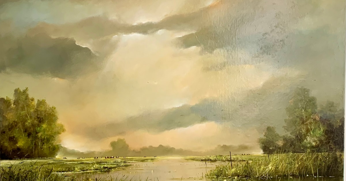 Overzichtswerken Jan Kooistra te bewonderen, expositie nu geopend in Schiertins in Feanwâlden