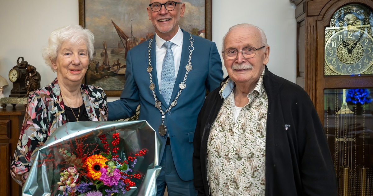 Hanny en Ferry 60 jaar getrouwd en 20 minuten in ijskoud bad
