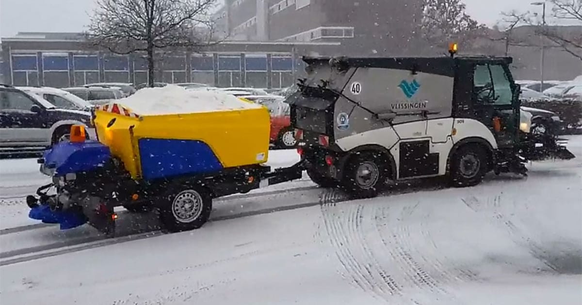 Glijpartijen voorkomen: hier check je of gemeente Vlissingen bij jou in de buurt strooit