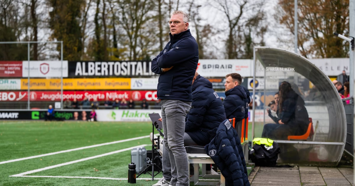 Sparta Nijkerk-coach Bert van Hunenstijn over zijn passie naast het voetbal: ‘Soms worden de jongens