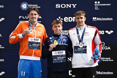 Zilver doet Caspar Corbeau goed na overlijden fysio en schorsing coach: ‘Op het podium was ik zo trots op mezelf’