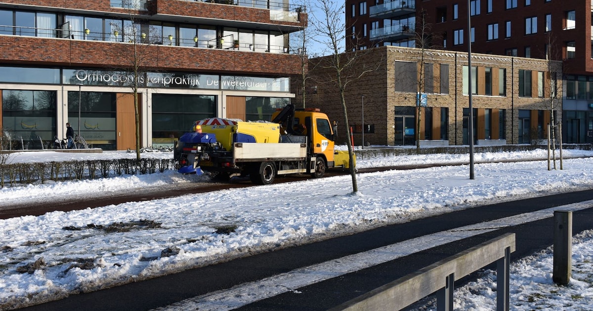 Huh? Hierom rijden er deze week strooiwagens door de Zoetermeerse straten