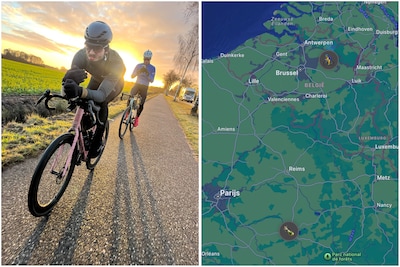 Slecht idee, barre omstandigheden, maar gewonnen van de champagne