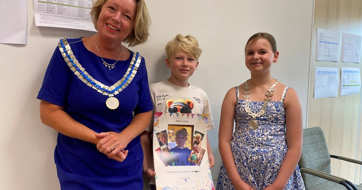 Milan Visser uit Elst nieuwe kinderburgemeester Overbetuwe