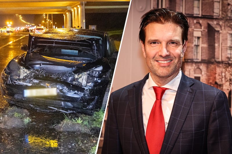 Bas Muijs betrokken bij 'angstaanjagend' auto-ongeluk: 'Ik werd keihard van  de zijkant geramd' | Show | AD.nl