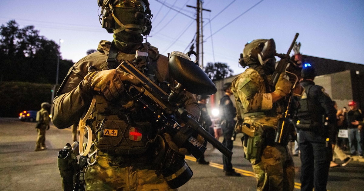 Amerikadeskundige over Trumps militarisering: ‘Het hele plan draait om het overnemen van de macht’