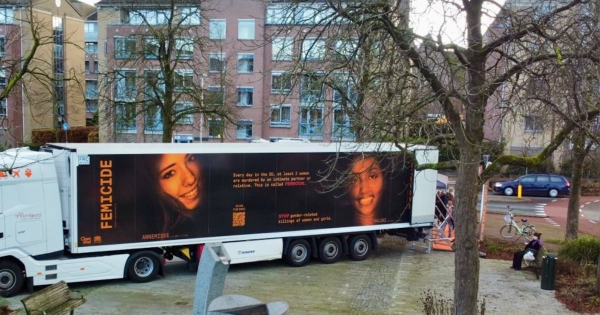 Vrachtwagenbioscoop over femicide op 12 december in Buitenpost