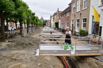 Graafwerk maakt van Willemstad een onneembare vesting: ‘Nota bene in het hoogseizoen’