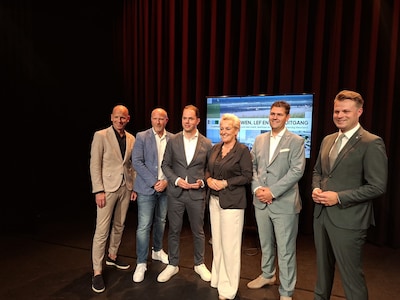 Drie nieuwe wethouders in Westland: Jenny Vermeer, Dennis Chafiâ (beiden CDA) en Dave van Koppen (LP