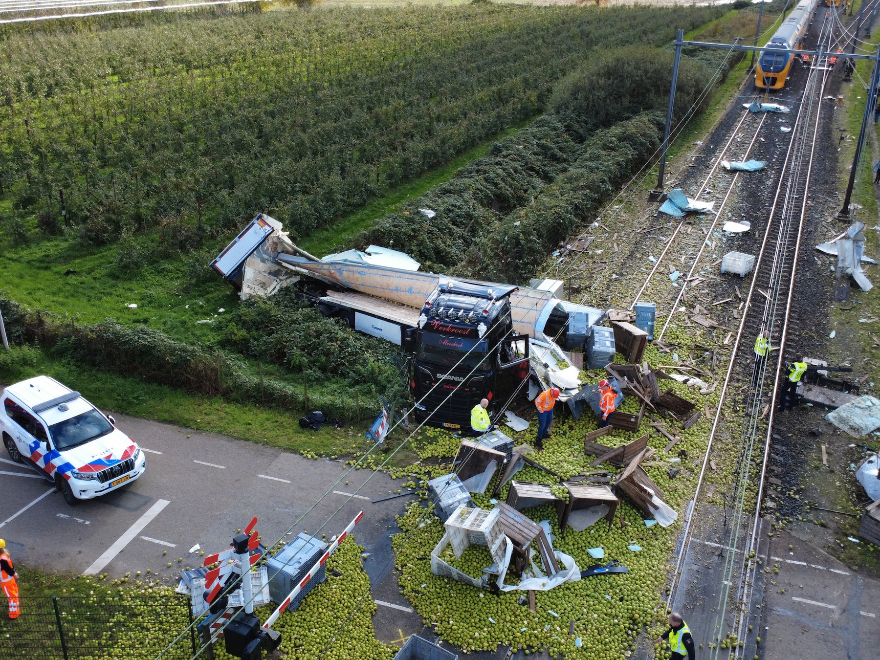 ProRail wil kosten treincrash Meteren verhalen op veroorza­ker