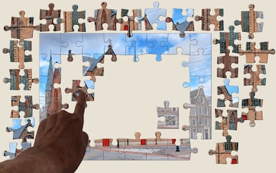 Nieuwe puzzelreeks: het Lange Voorhout