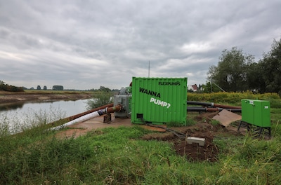 Zelfs de noodpomp staat stil: droogte legt watertoevoer naar Apeldoorns Kanaal lam