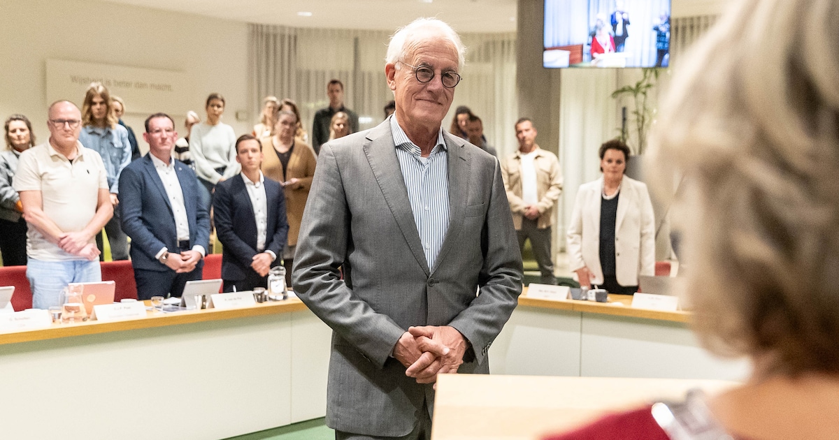 Ton Heddema beëdigd als wethouder in Oldebroek