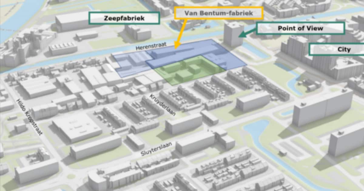 Nieuwegein stelt uitgangspunten Van Bentumkwartier vast