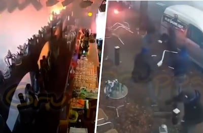 Geschokte reacties na aanval van hooligans op café in Nijverdal: ‘Er zaten kinderen binnen’