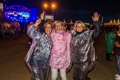 Dit is het weer tijdens Live on the Beach op Scheveningen