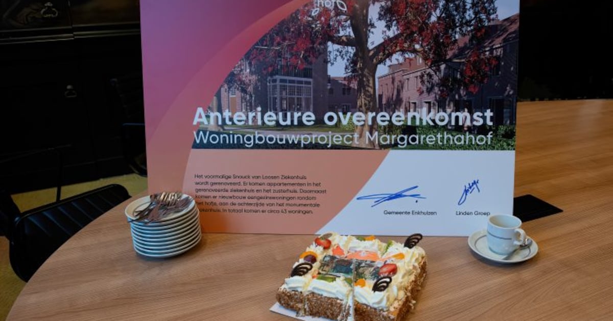 Margarethahof Enkhuizen: 43 nieuwe woningen in oud ziekenhuis goedgekeurd