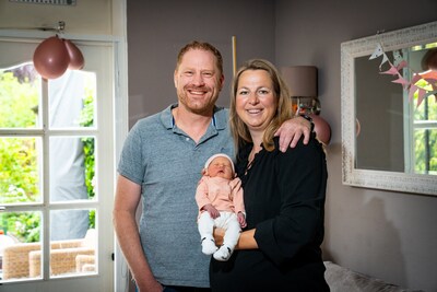 Zeldzaam: Marga en Rens zijn op dezelfde dag jarig, en precies op die datum is hun kindje geboren