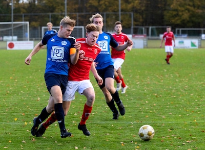 Zeldzame overwinning van SJVV op bezoek bij Koningslust: ‘Onze ervaren aanvoerder had daar nog nooit