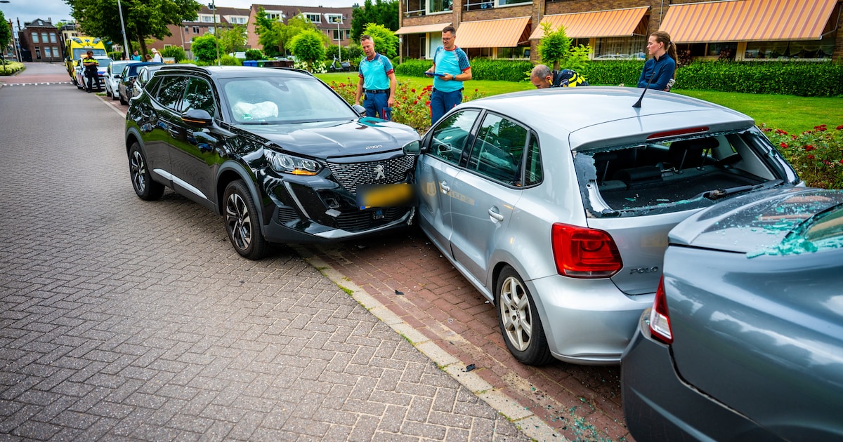 Vier auto’s beschadigd na aanrijding in Boskoop