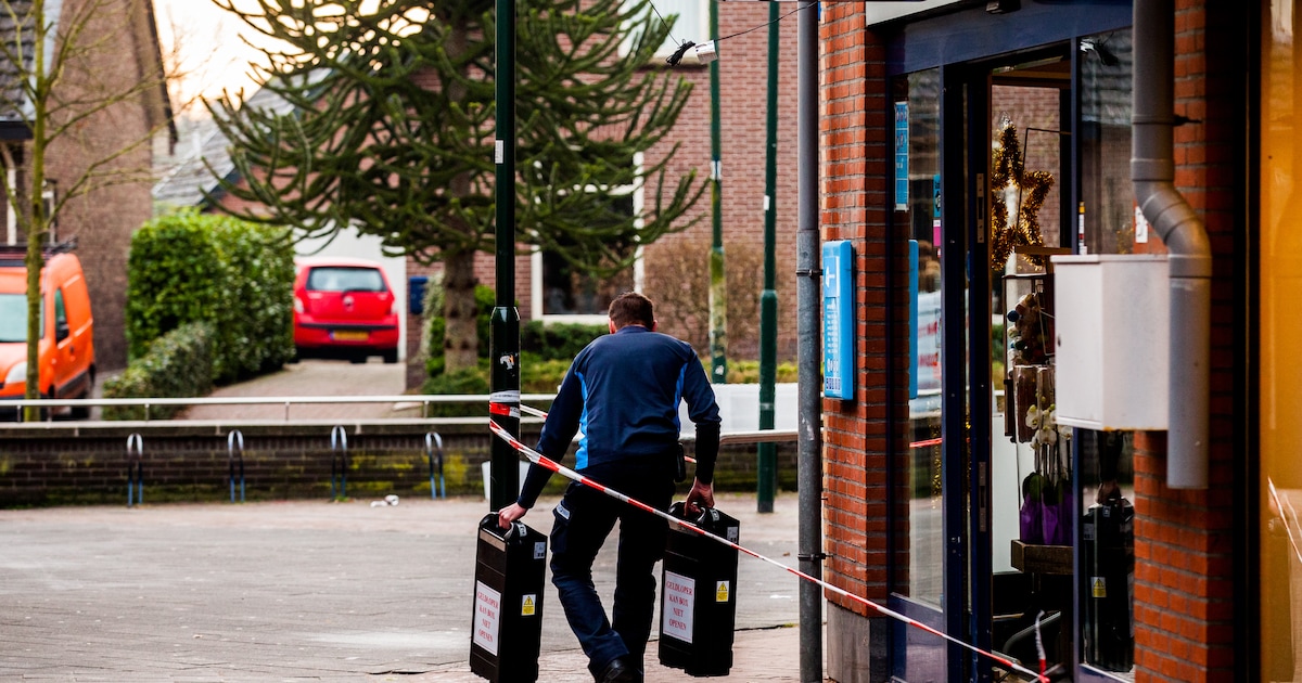 Plofkrakers sloegen toe met pizzaschuif,  breekijzer en een amuselepel