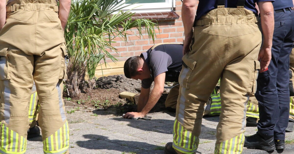 Gaslekkage in Zevenhuizen na plaatsen van schutting in voortuin