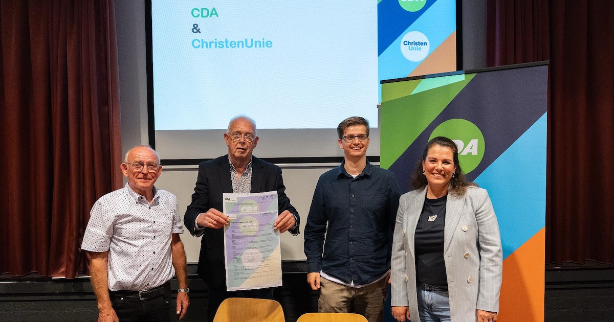 ChristenUnie en CDA op een lijst in Borger-Odoorn voor gemeenteraadverkiezingen