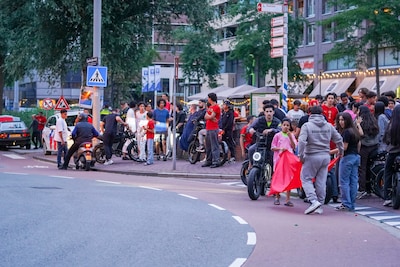 Feestgedruis na overwinning Marokko loopt uit de hand, vijf aanhoudingen in Dordrecht
